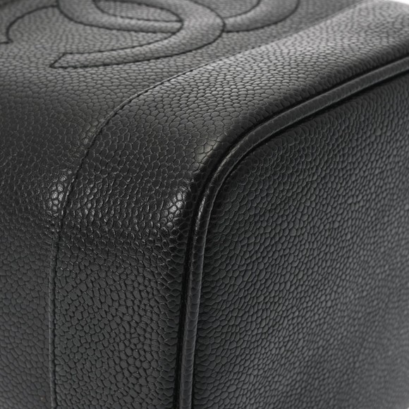 CHANEL Vanity Black Caviar Skin Handbag Bag Back - Picture 5 of 15